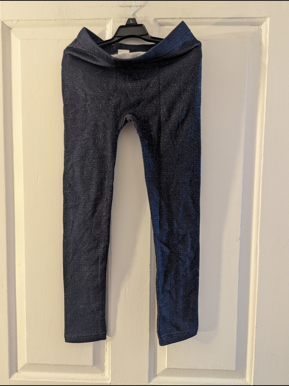 The Children's Place Navy Sparkle Girls' Leggings